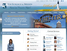 Tablet Screenshot of meesonfamily.com